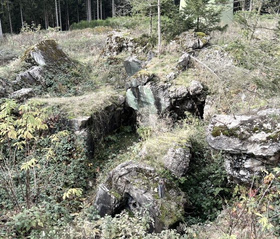 &Uuml;berreste gesprengter Bunker, &copy; Rureifel-Tourismus e.V., Michelle Wiesen