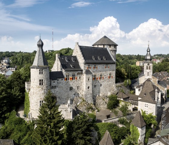 Luchtfoto van Kasteel Stolberg, © StädteRegion Aachen