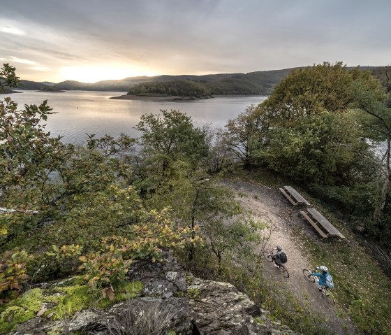 Lac de la Rur / Barrage de la Rur, &copy; Dennis Stratmann | Gr&uuml;nmetropole e.V.