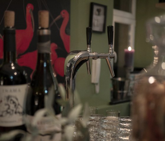 Une pompe à bière moderne, © Lauterbachs Mühlenrestaurant MahlundWerk