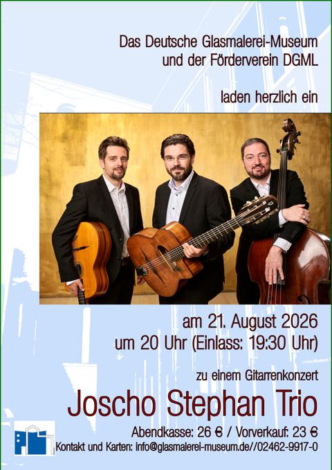 Plakat Joscho Stephan Trio