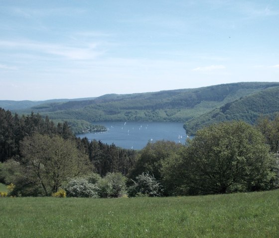 Blick auf den Rursee, &copy; Eifel heimisch