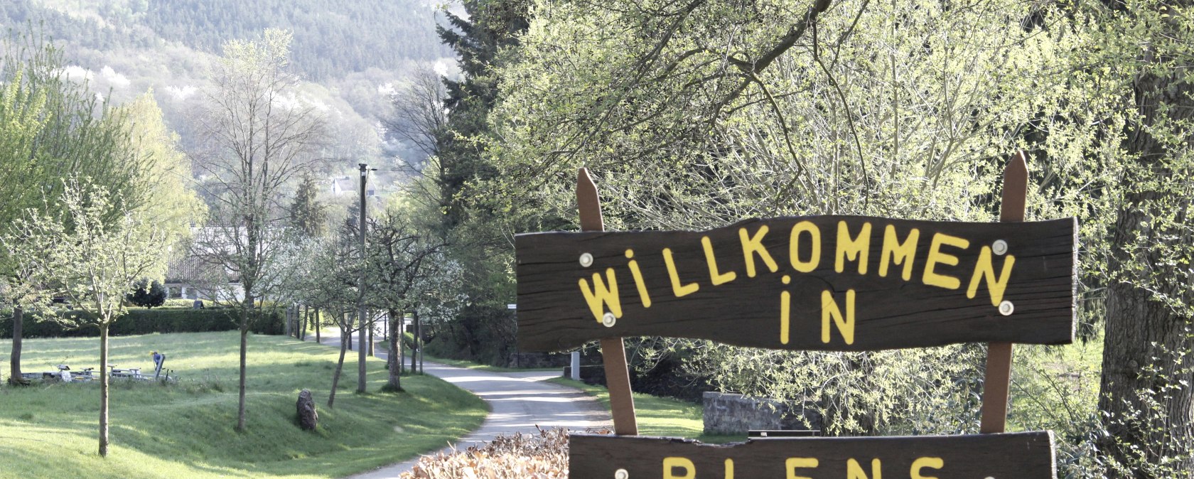 Ortsschild Blens, &copy; Rureifel-Tourismus e.V.