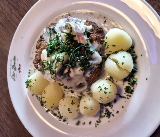 deftige K&uuml;che, &copy; Restaurant Zur Buche im Nassenhof