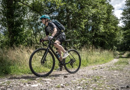 Gravelbiken auf dem Wegenetz von Freifahrt Eifel, &copy; Dennis Stratmann | Eifel Tourismus GmbH