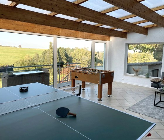 Freizeit im Wintergarten genie&szlig;en, &copy; Eifel-Ferienhaus Landblick