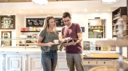 Im Caf&eacute; Bosselbach, &copy; Kreis D&uuml;ren | Dennis Stratmann