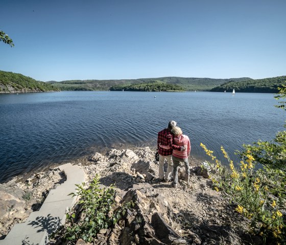 traumhafter Ausblick auf den Rursee, &copy; St&auml;dteRegion Aachen