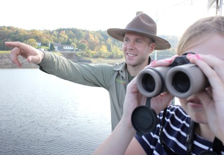 Ranger-Schiffstour, &copy; Nationalpark Eifel