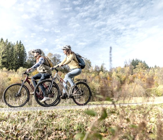 Out and about on the RurUfer cycle path, &copy; Dennis Stratmann | Gr&uuml;nmetropole e.V.