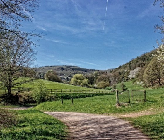Via landweggetjes