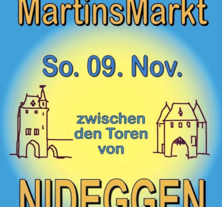 MartinsMarkt in Nideggen, © Geschäftsgemeinschaft Nideggen e.V.