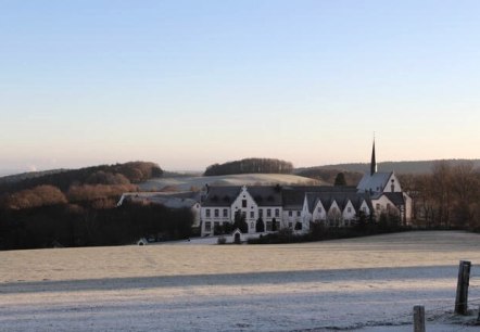Kloster im Winter
