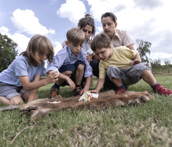 The equipment of a beaver guide, © Eifel Tourismus GmbH_ Vollmer