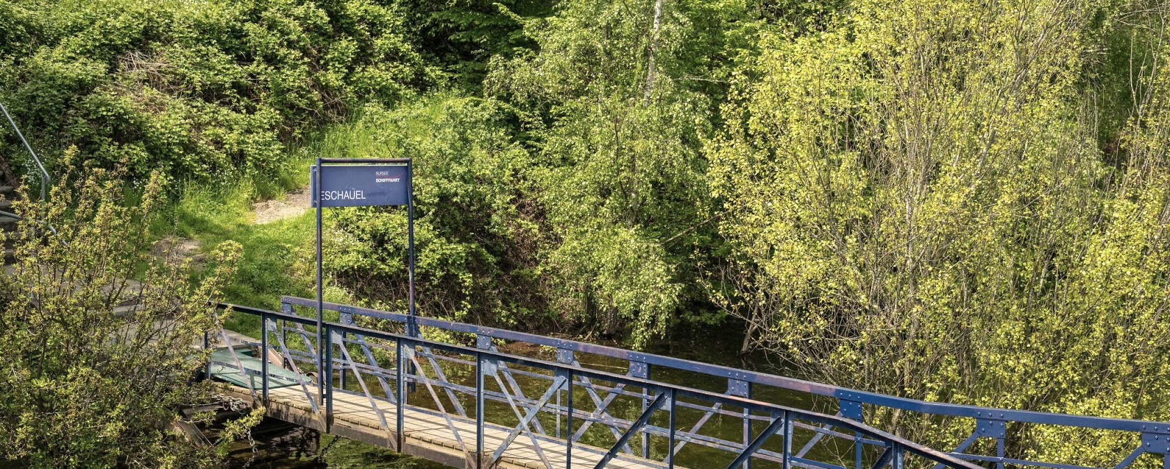 Anlegestelle Eschauel, © Eifel-Tourismus GmbH, Dominik Ketz