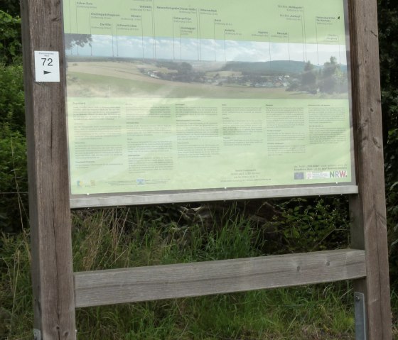 Informatie over de Eifel-Blick, © Rureifel-Tourismus e.V.