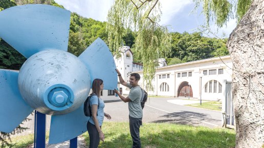 Indrukwekkende technologie in de jugendstil-centrale, © Eifel-Tourismus GmbH, AR, shapefruit AG