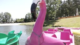 Badesee Echtz Tretboot, &copy; WIN.DN GmbH, Foto: Angela Wolter