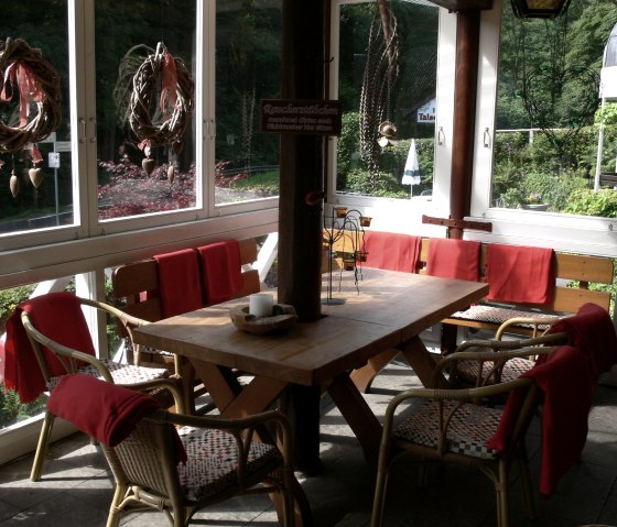 Gem&uuml;tliche Sitzecke, &copy; Restaurant Talschenke