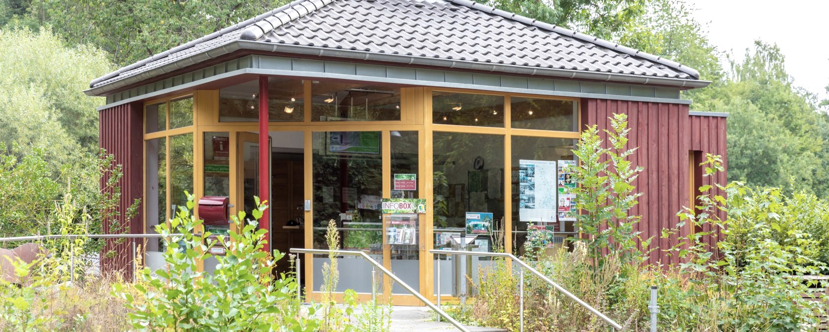 Willkommen am Nationalpark-Infopunkt Zerkall, © Eifel Tourismus GmbH, AR-shapefruitAG