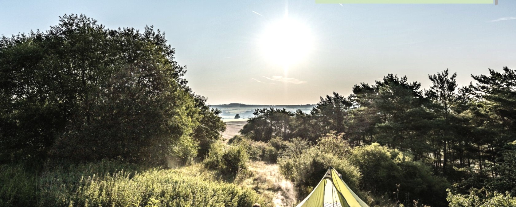 Zelten im Naturpark Nordeifel, &copy; Nils Noell