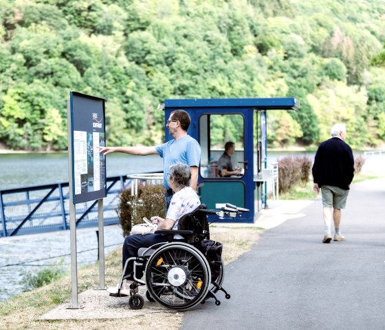 Anlegestelle Einruhr - barrierefrei, &copy; Fotoagentur Wolf, freiheitswerke