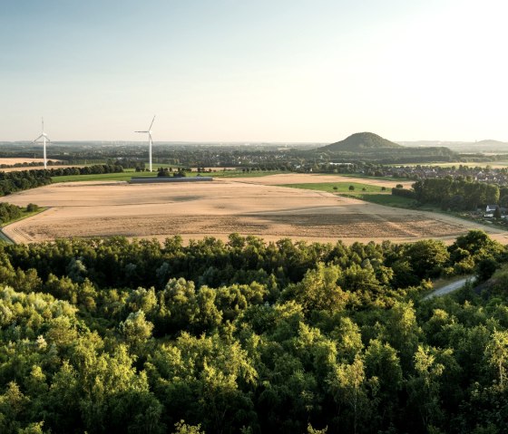 Uitzicht in de verte over het landschap van de terril, © StädteRegion Aachen