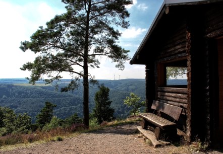 Sch&uuml;tzh&uuml;tte auf dem Kuhkopf, &copy; Rureifel-Tourismus e.V.