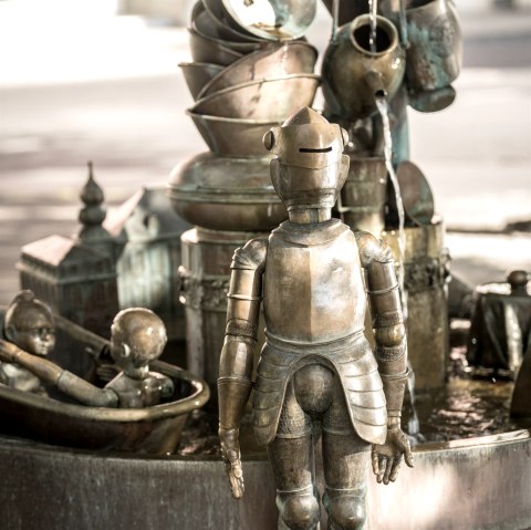 Galminusbrunnen Ritter, &copy; Dominik Ketz
