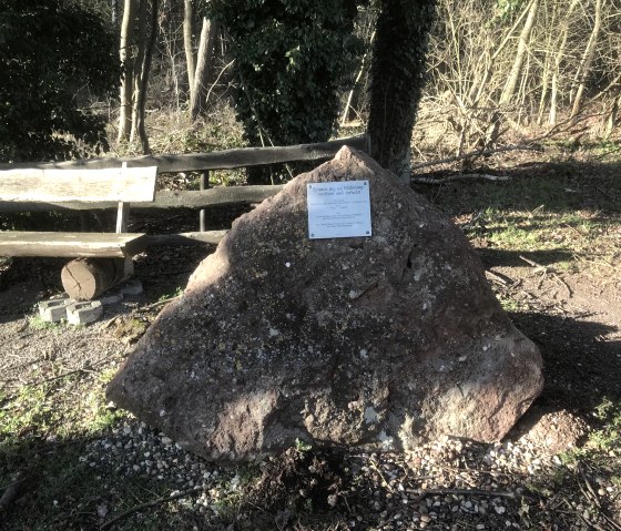 Pierre commémorative Rather Heide