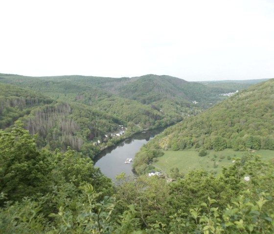 Aussicht auf das Staubecken Heimbach, © Eifel heimisch